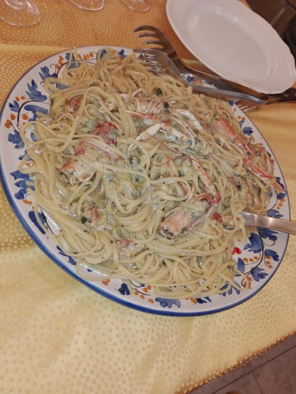 פורצ'י סיקולו Pensione S. Antonio Ristorante Silvia מראה חיצוני תמונה